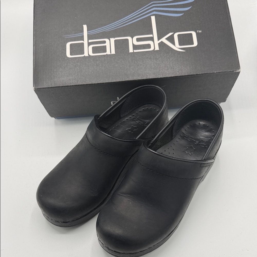 Dansko womens  Black Slip-On Loafers